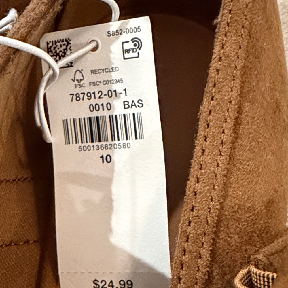 Old Navy Chestnut Mary Jane Ballet Flats/NWT/10 - Picture 8 of 15